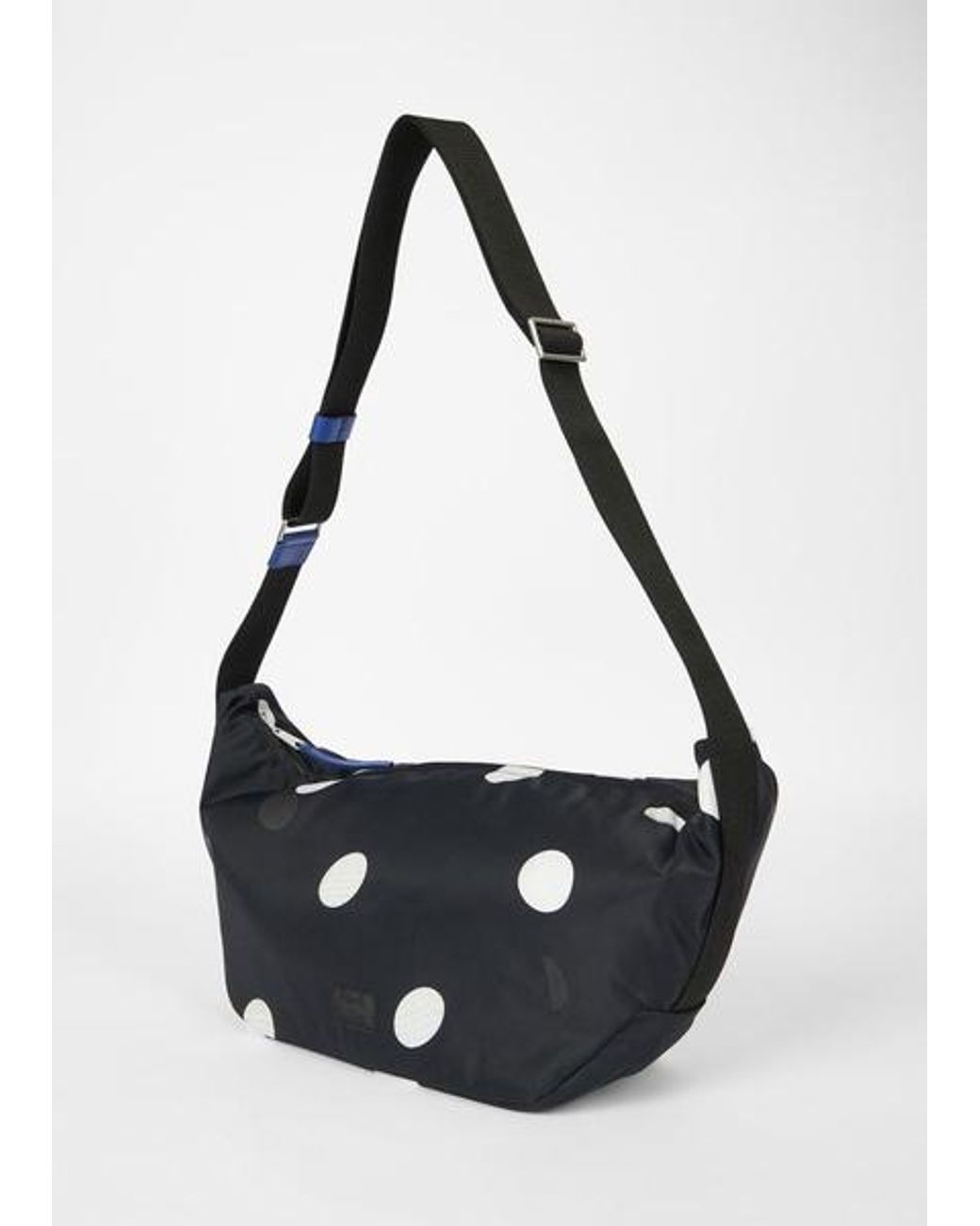 Paul Smith White Polka Dot Messenger Bag for men