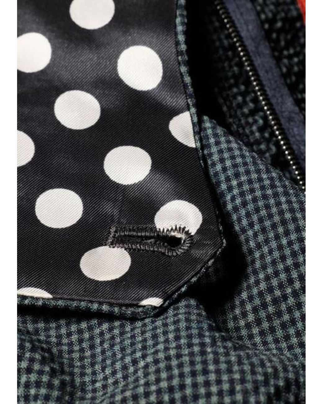 Paul Smith Black Dark Stretch-Wool Seersucker Check Shorts for men