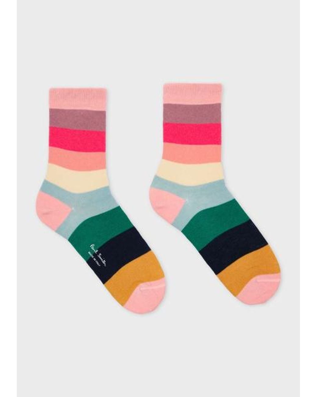 Paul Smith Pink 'Swirl' Socks Three Pack
