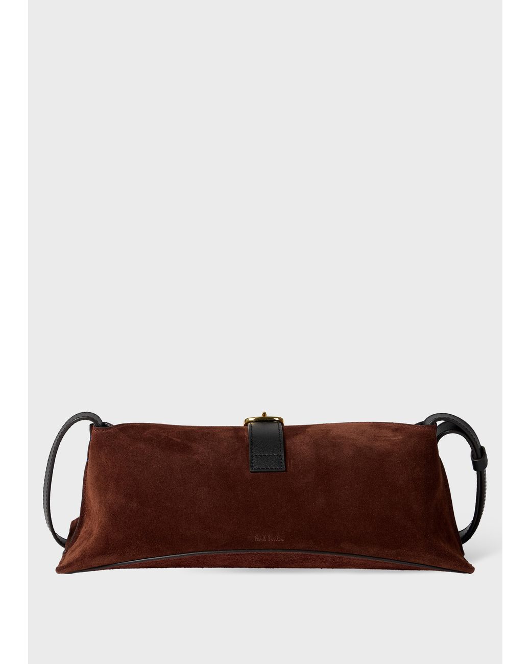 Paul Smith Brown Suede Shoulder Bag