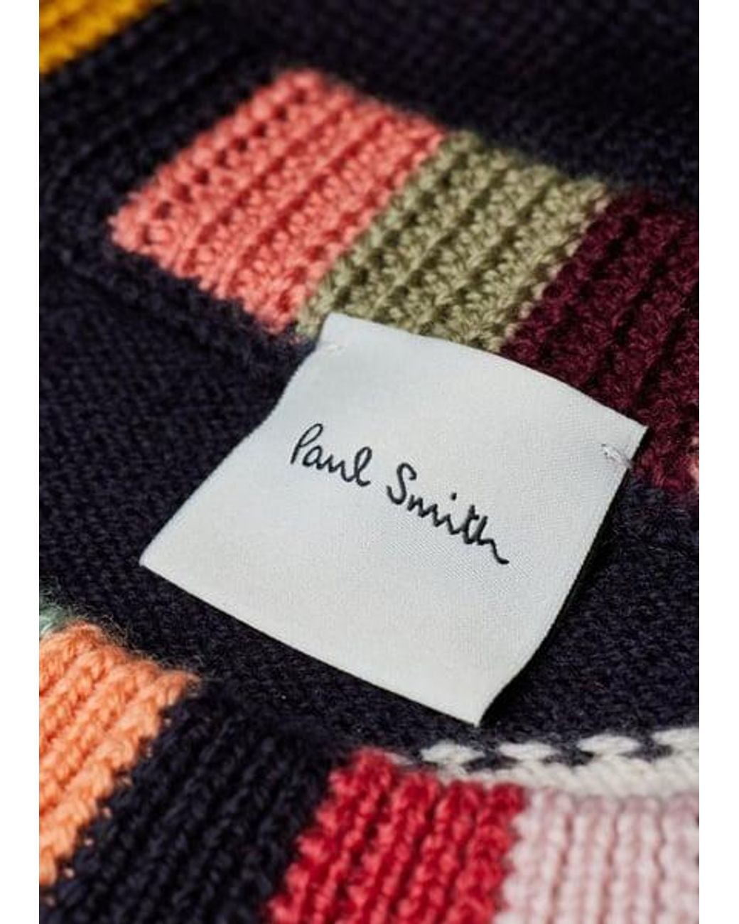 Paul Smith Gray 'Swirl' Crew Neck Sweater