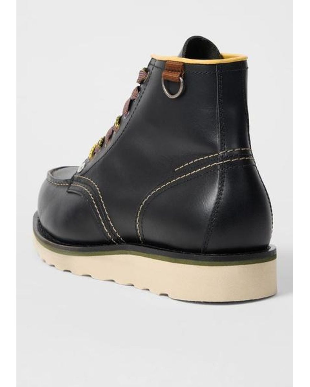 Paul Smith Black Leather 'Rook' Boots for men