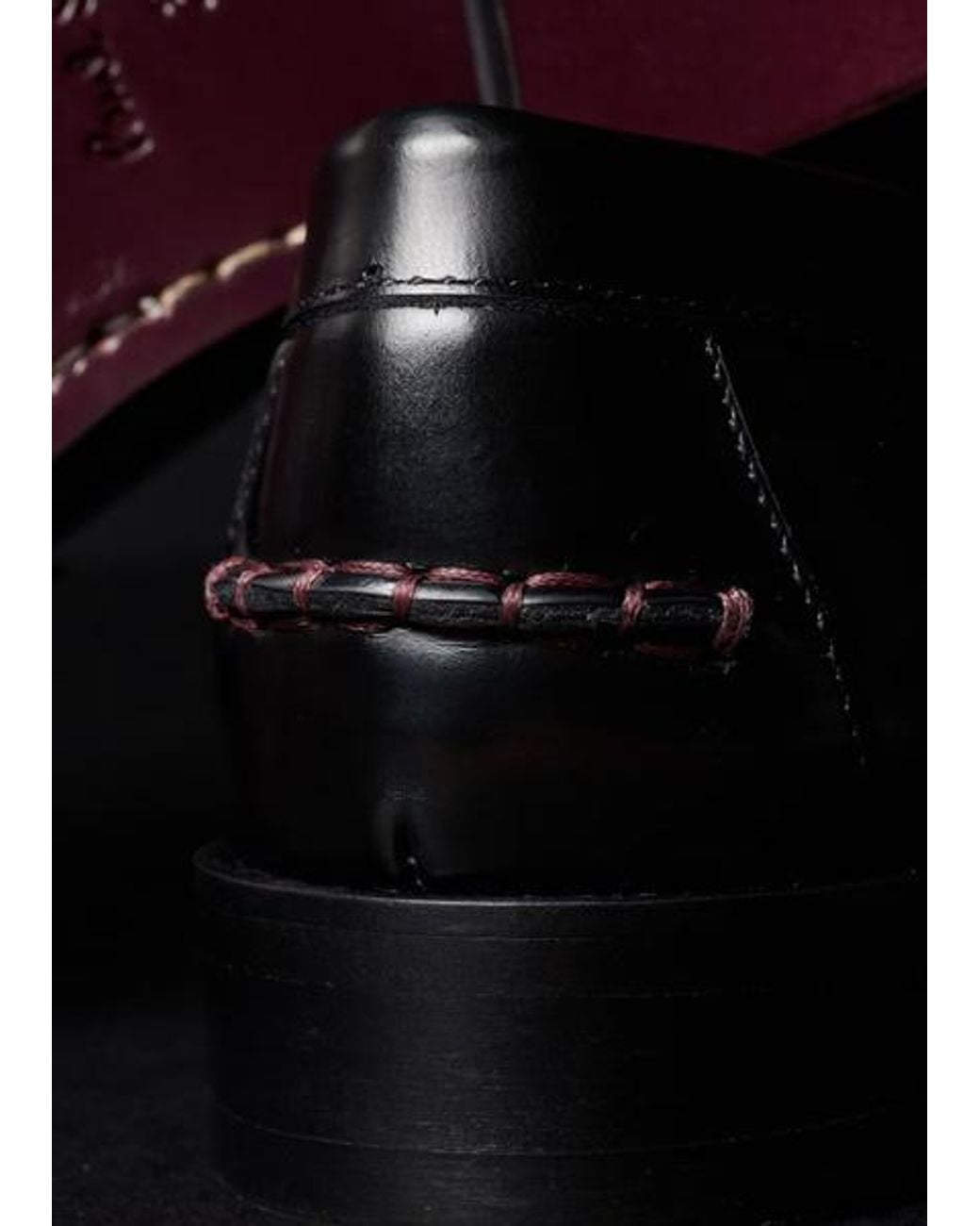 Paul Smith Black Leather 'Laida' Loafers