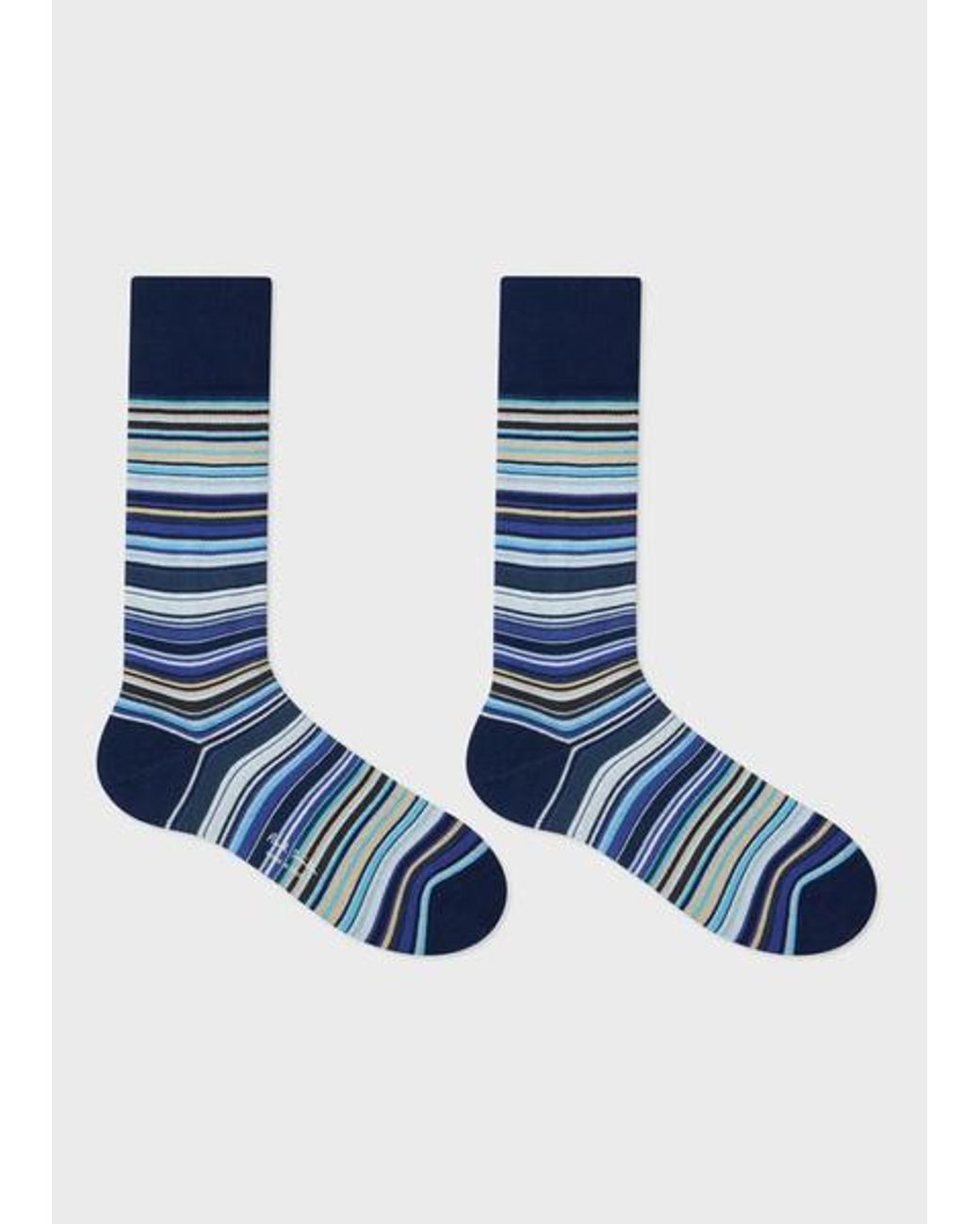 Paul Smith Blue Ps 3 Pack Signature Socks 1A Mix_1 for men