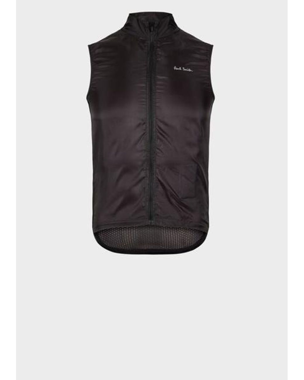 Paul Smith Blue Packable Cycling Gilet for men