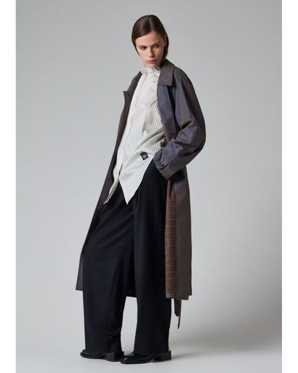 Paul Smith Blue Tonic Cotton Mac