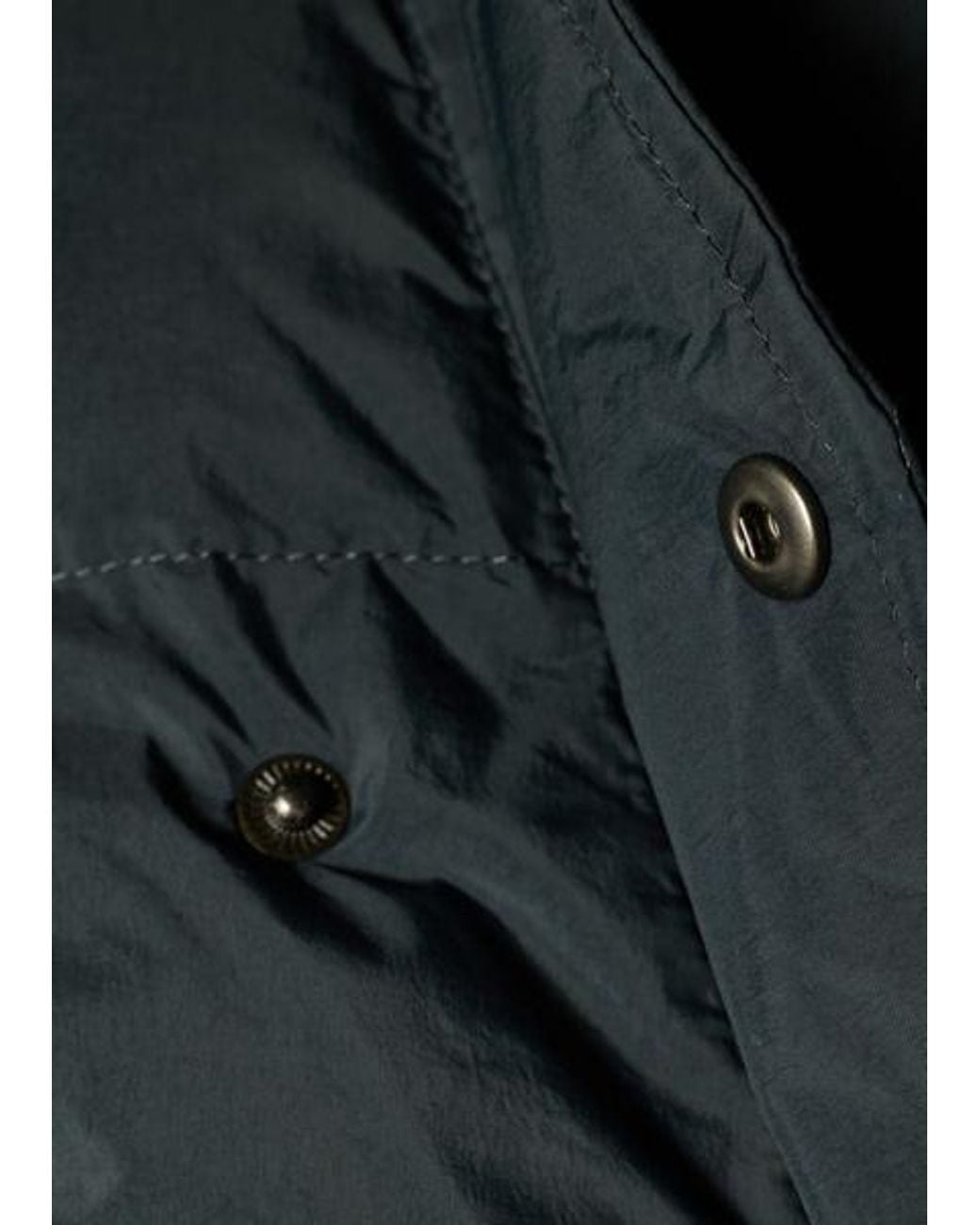 Paul Smith Blue Water Repellent Mid-Length Down Coat for men