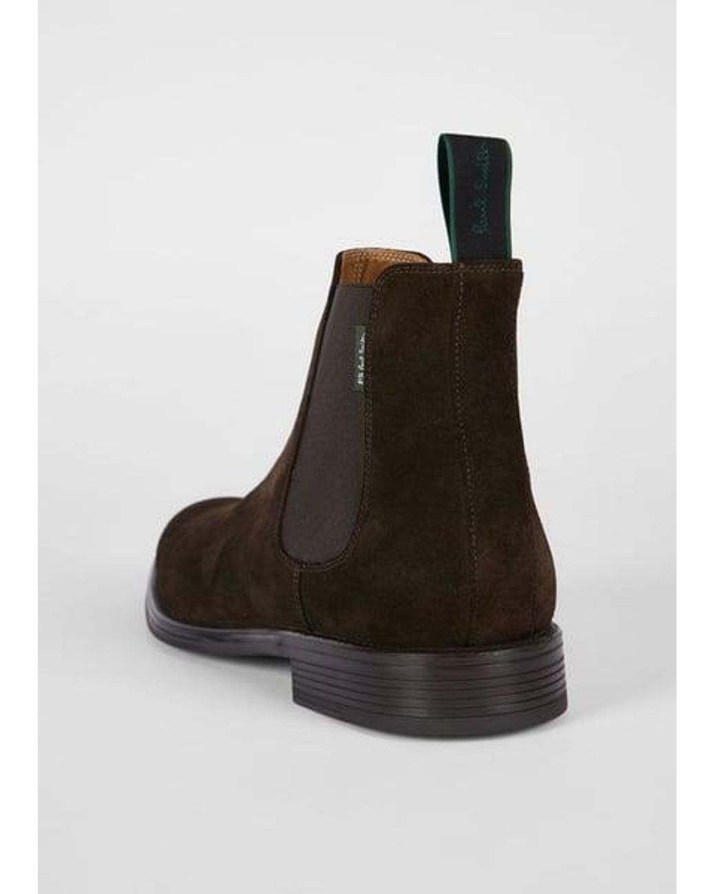 Paul Smith Brown Suede 'Augustus' Boots for men