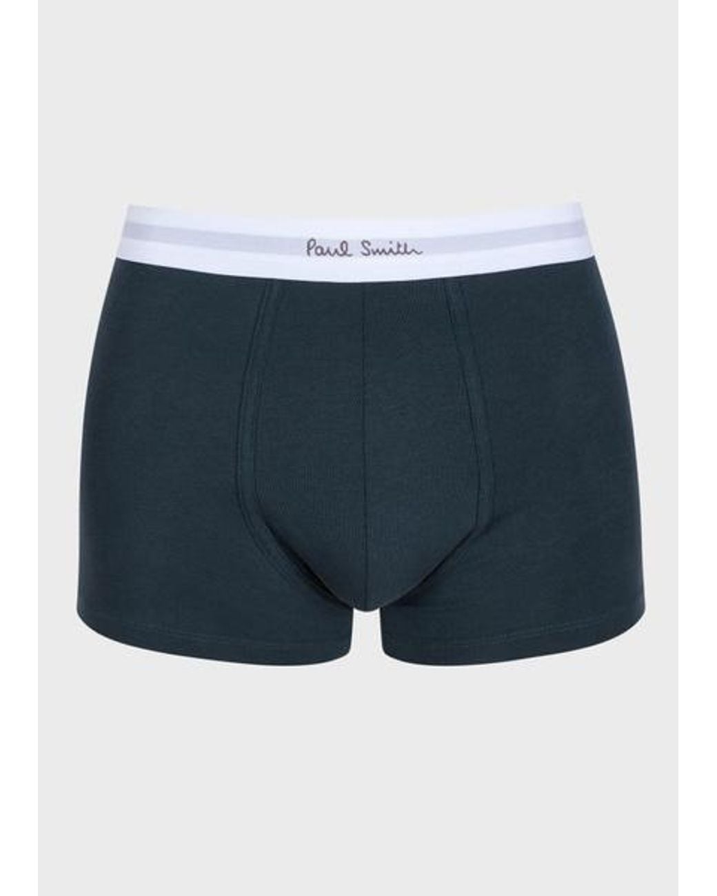 Paul Smith Blue Classic Boxer Briefs Three Pack for men