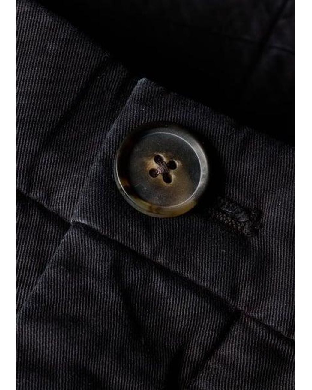 Paul Smith Black Mid-Fit Garment-Dye Chinos for men