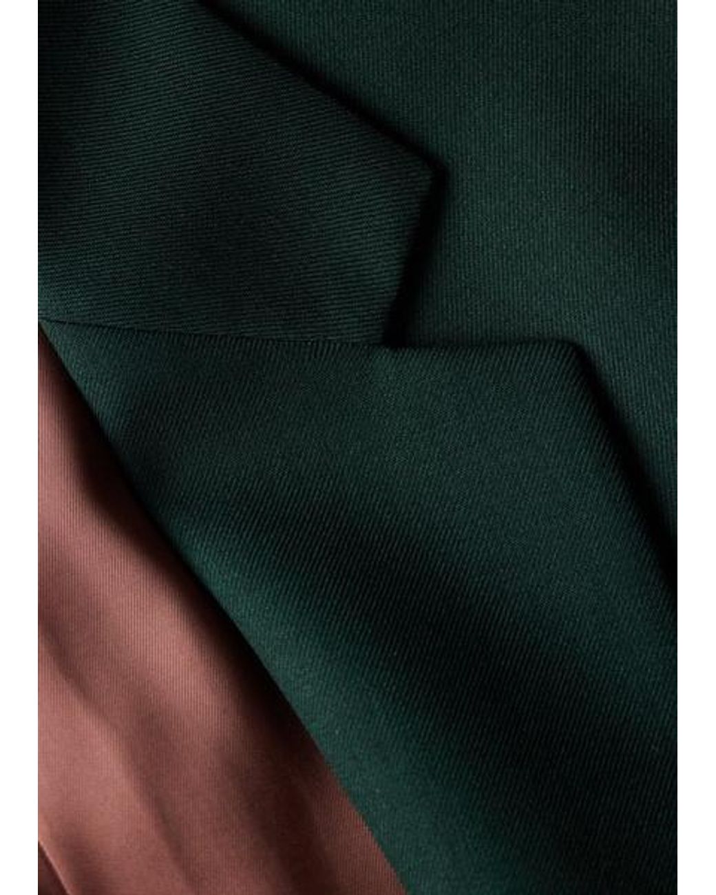 Paul Smith Green Dark Wool Two-Button Blazer