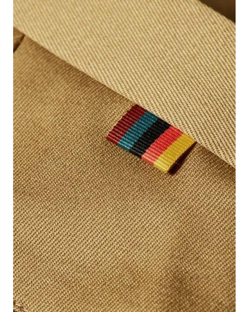 Paul Smith Natural Slim-Fit Tan Cotton-Stretch Chinos for men