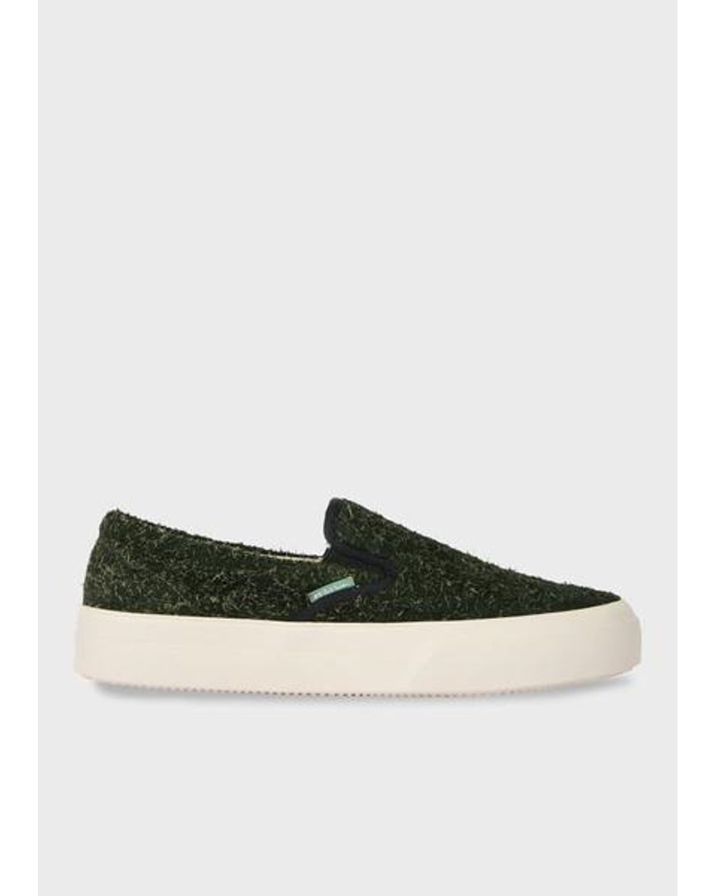 Paul Smith Green Khaki 'Lex' Trainers for men