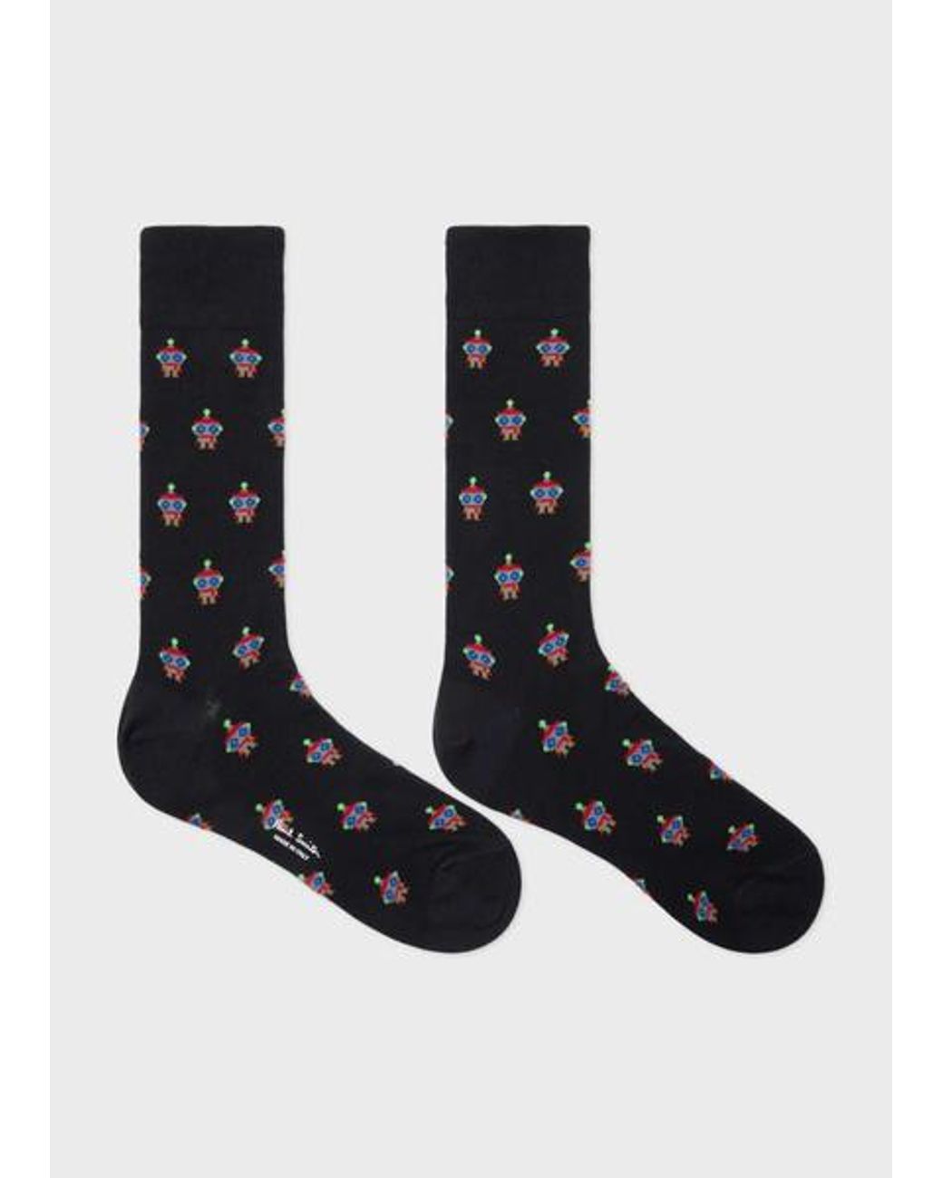 Paul Smith Red Mixed Socks Three Pack Cracker Set for men