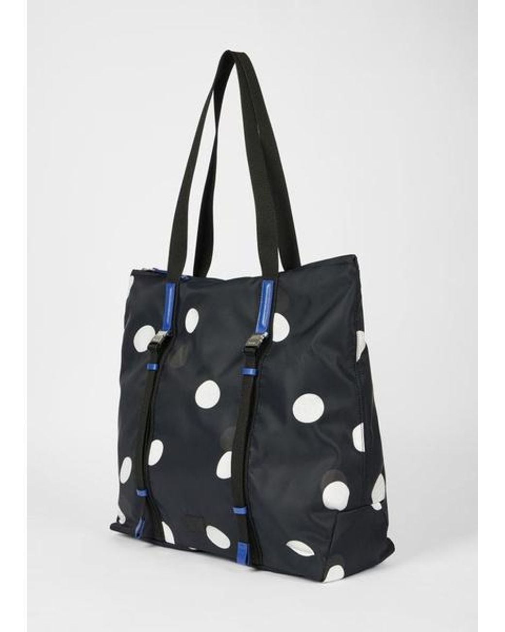Paul Smith Black Polka Dot Tote Bag for men