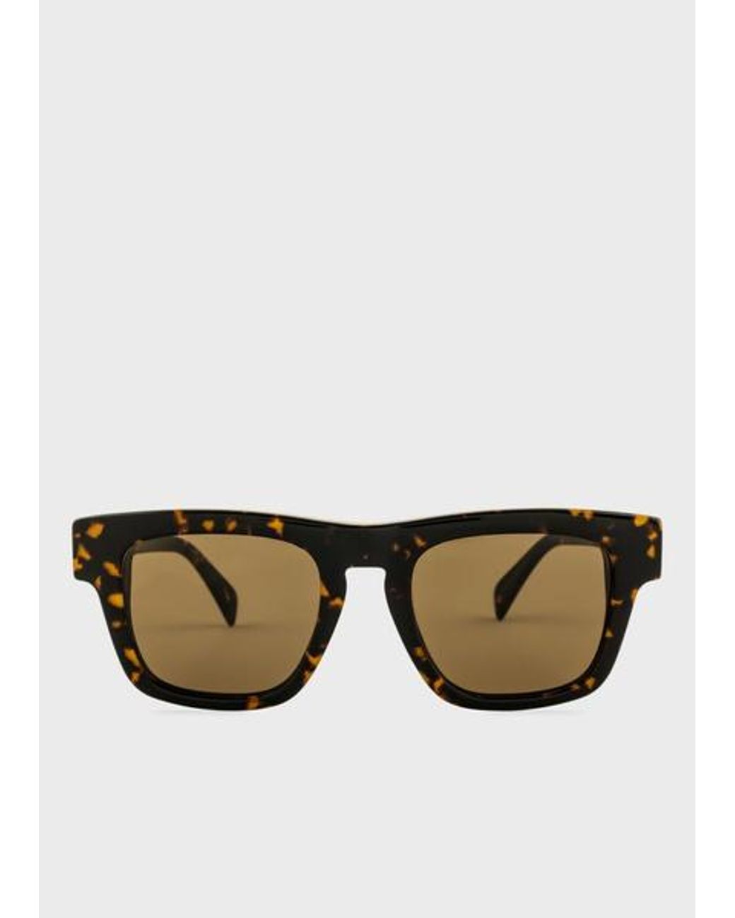Paul Smith Brown Havana 'Kramer' Sunglasses