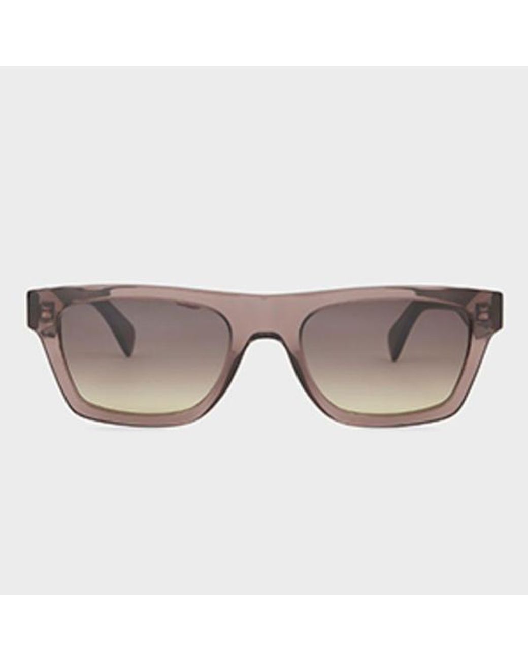 Paul Smith Gray Transparent 'Morrel' Sunglasses
