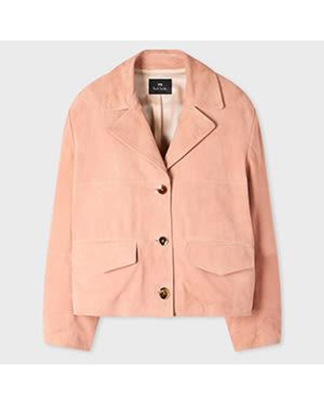 Paul Smith Pink Suede Jacket