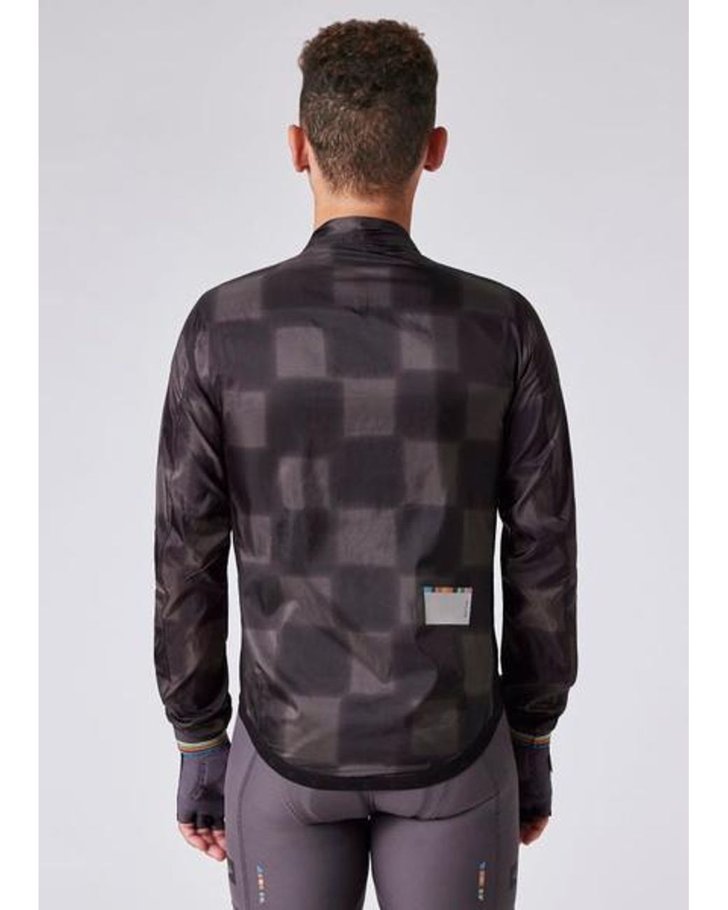 Paul Smith Gray Packable Cycling Wind Jacket for men