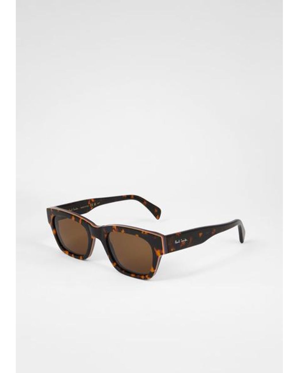 Paul Smith Brown Havana 'Loxham' Sunglasses