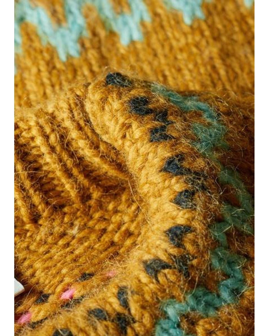 Paul Smith Metallic Fair Isle Wool-Alpaca Sweater