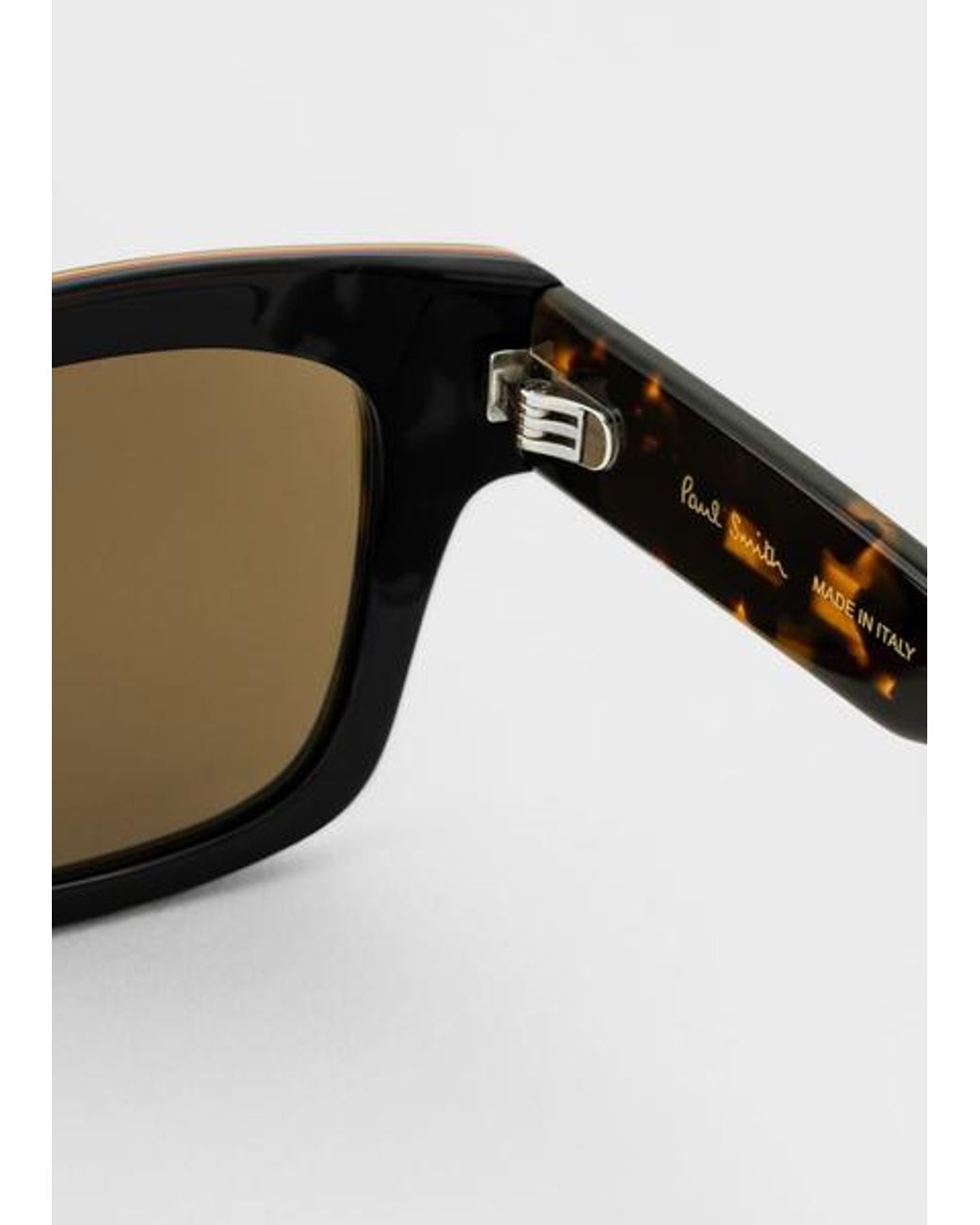 Paul Smith Brown Havana 'Kramer' Sunglasses