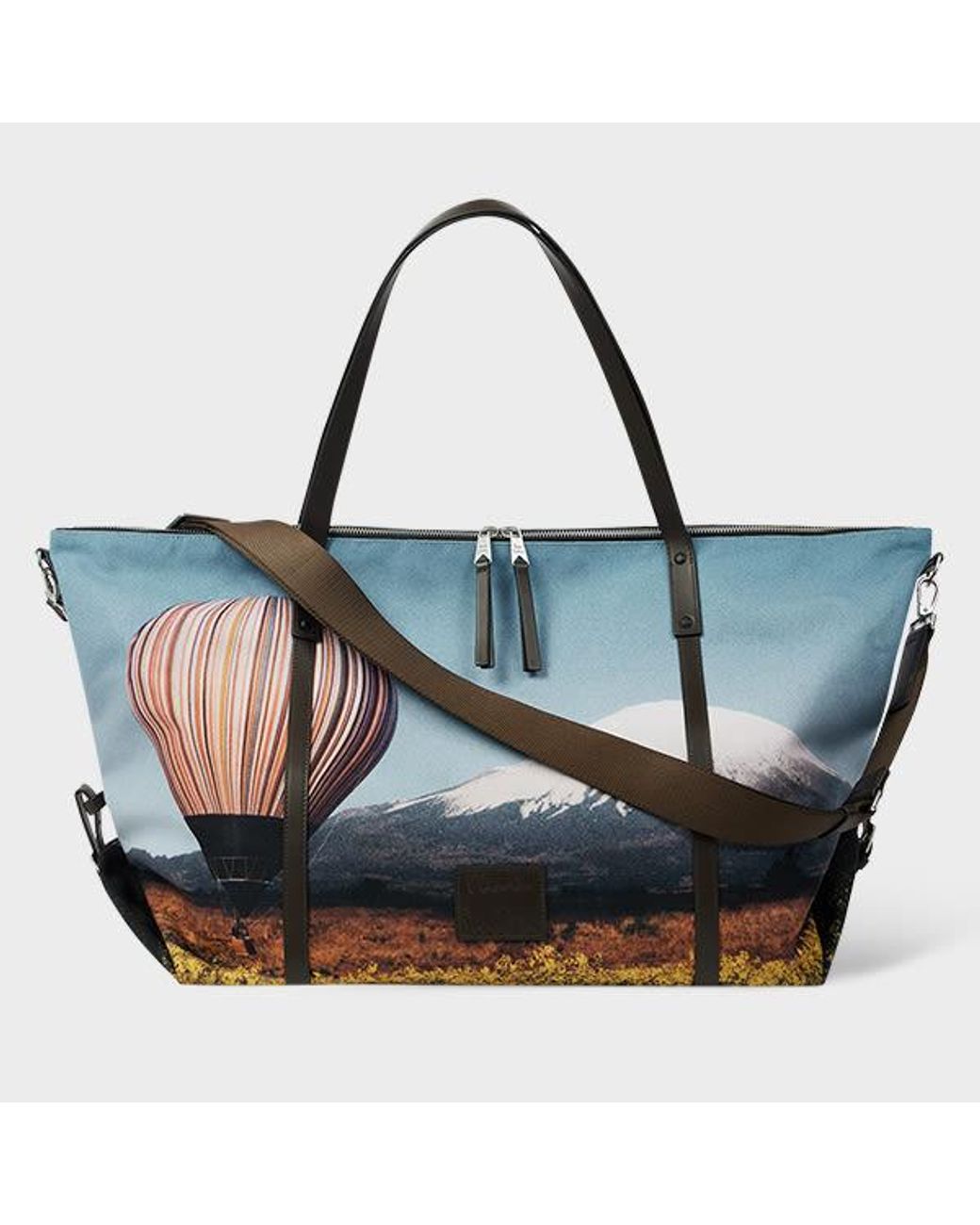 Paul Smith 'Signature Stripe Balloon Mount Fuji' Holdall for Men