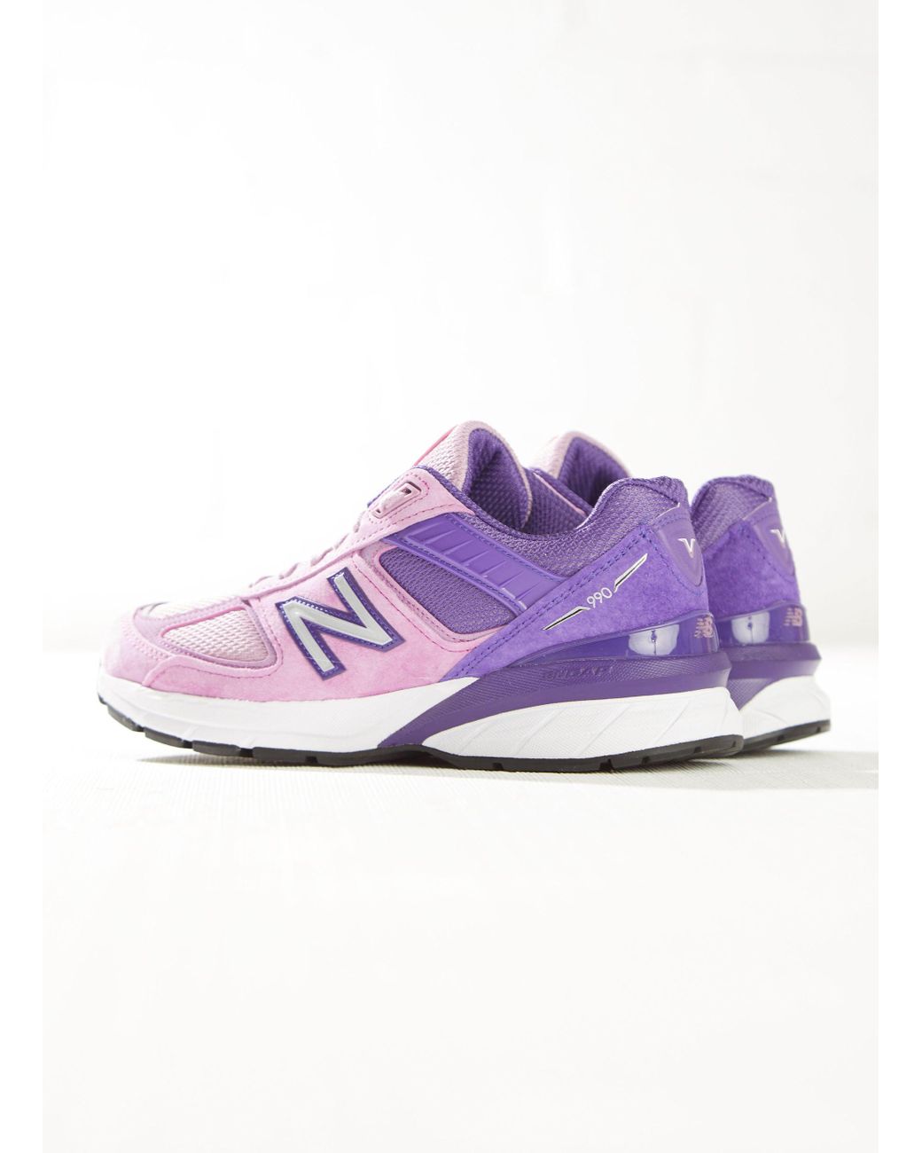 New Balance Suede 990 Sneaker in Purple 