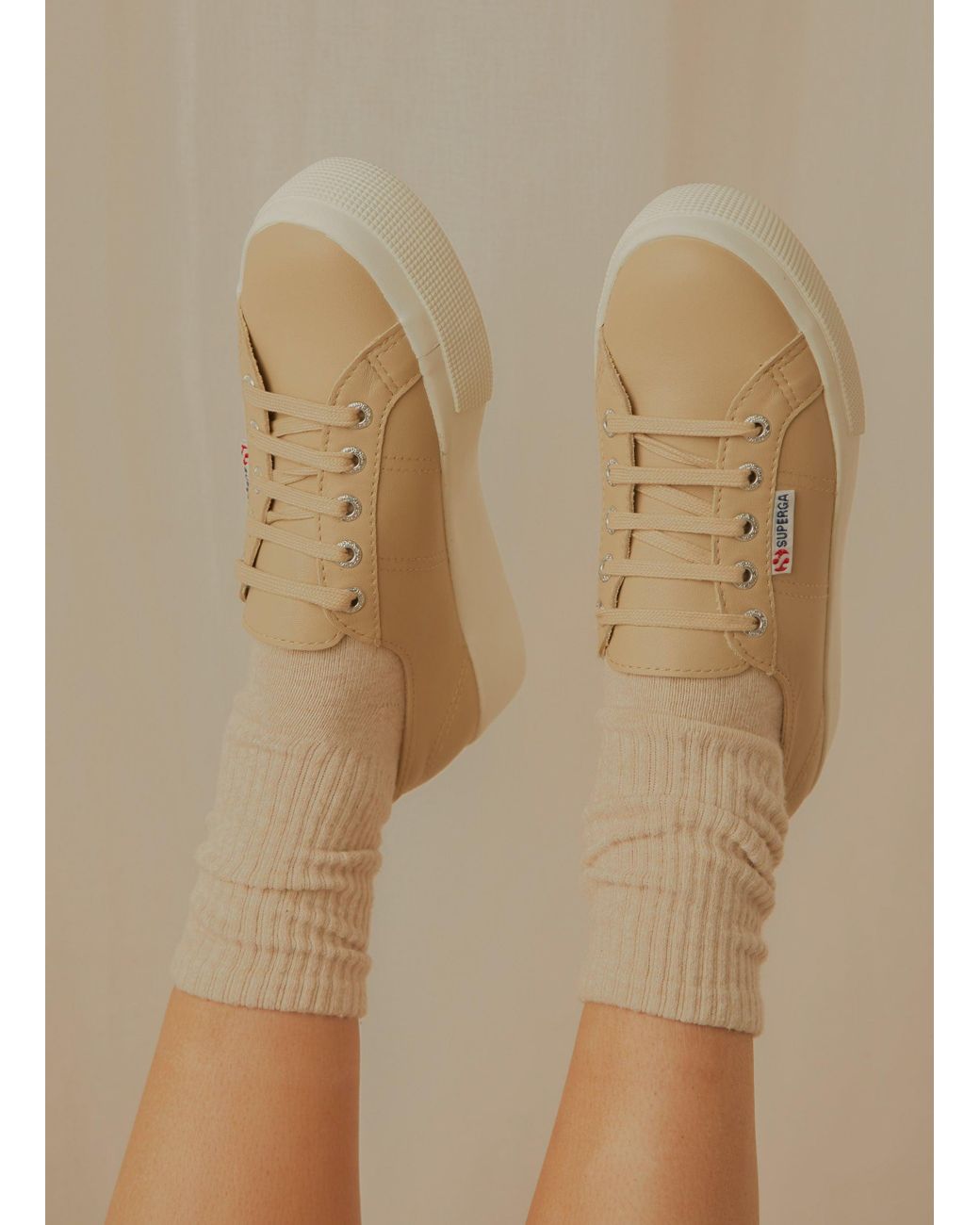 superga 2730 nappa leather white