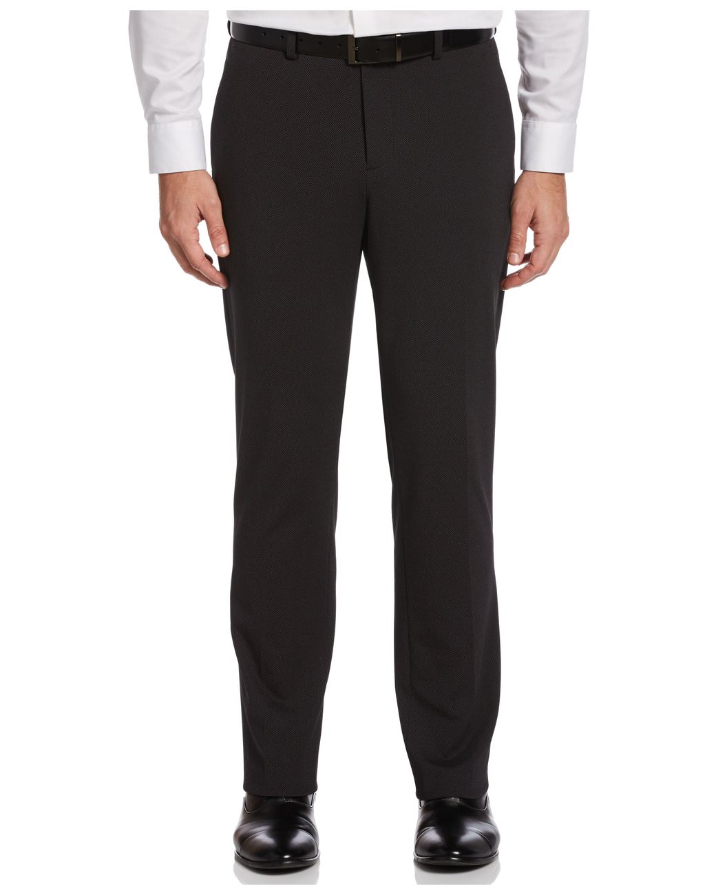 Perry Ellis Synthetic Slim Fit Flat Front Stretch Knit Suit Pant in ...