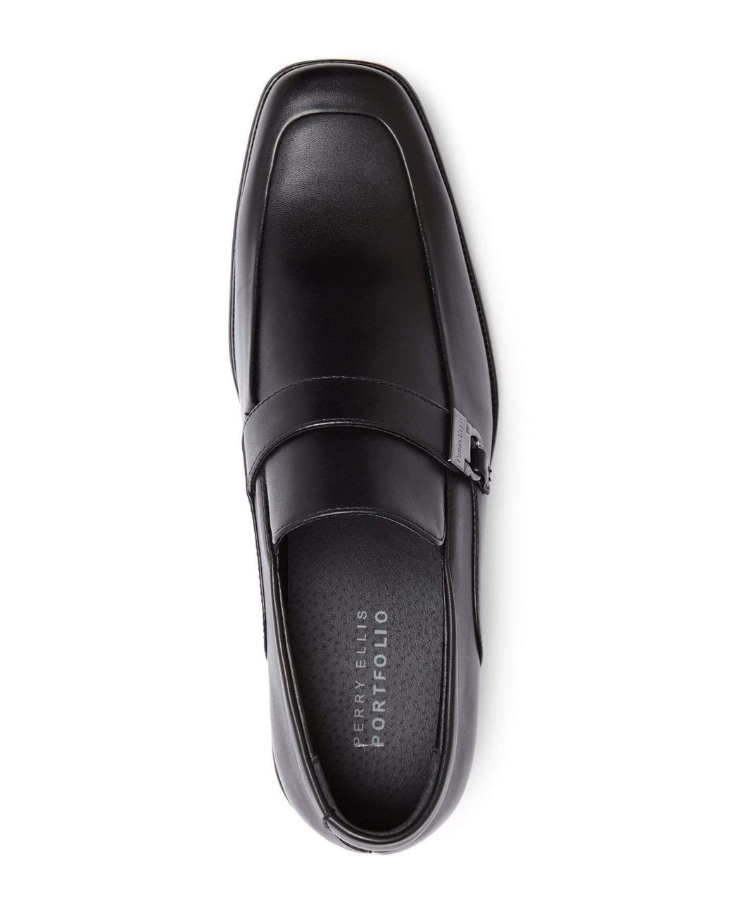 perry ellis black dress shoes