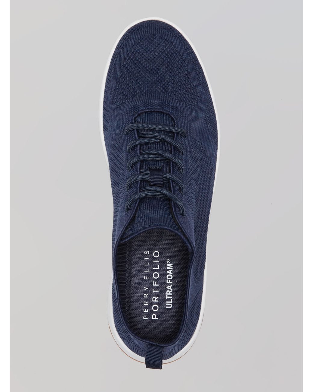 Perry Ellis Blue Tread Sneakers for men