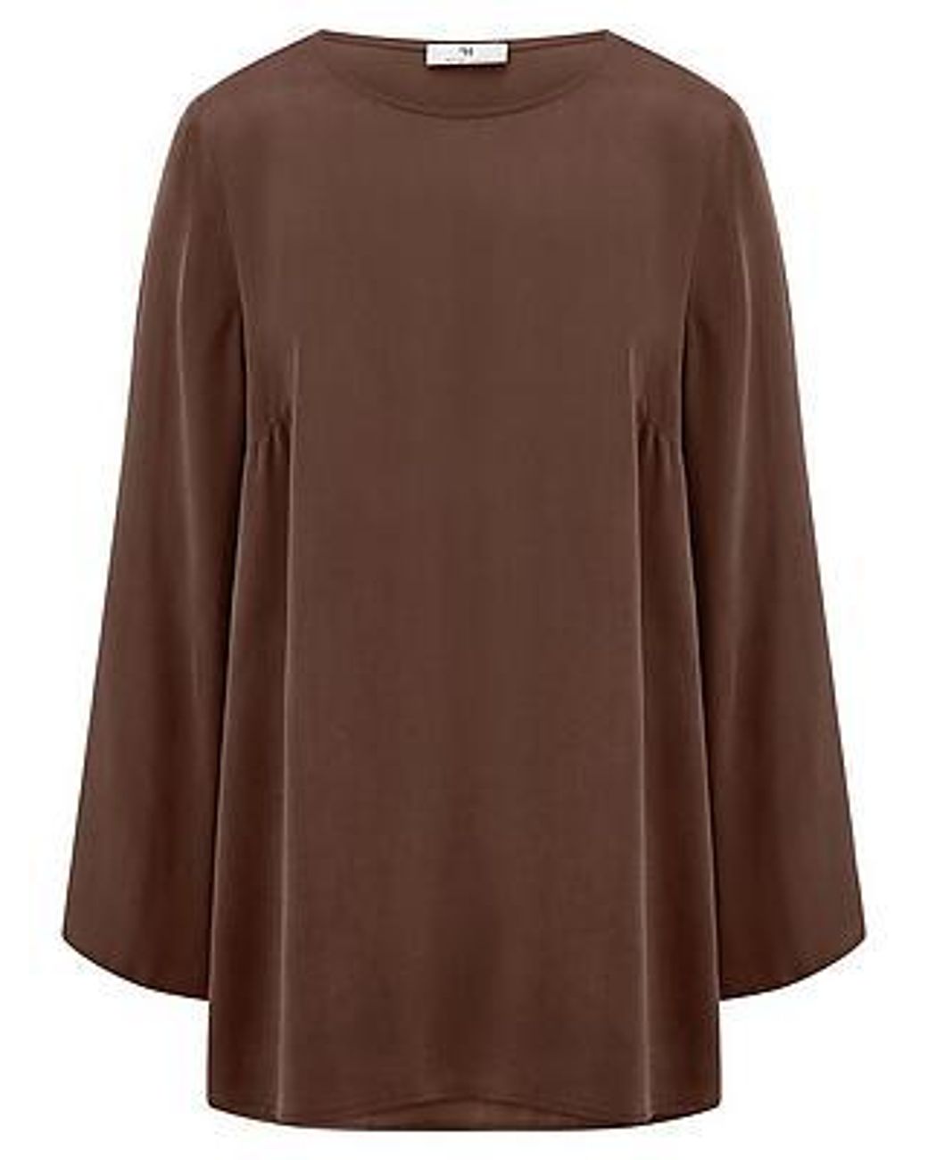 Peter Hahn Lange Blouse Van in het Brown