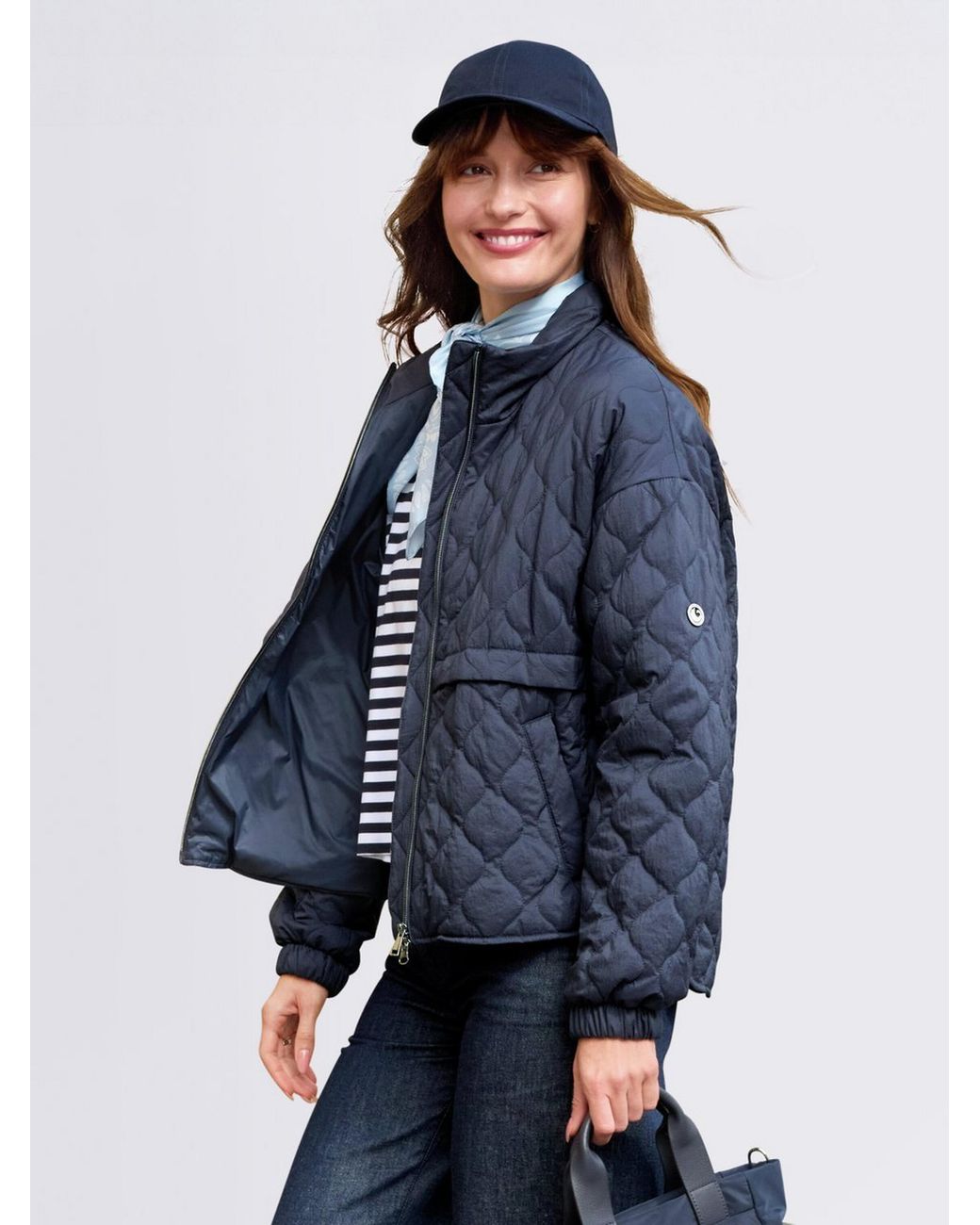 WEGA GREEN GOOSE Blue Outdoorjacke, Gr. S