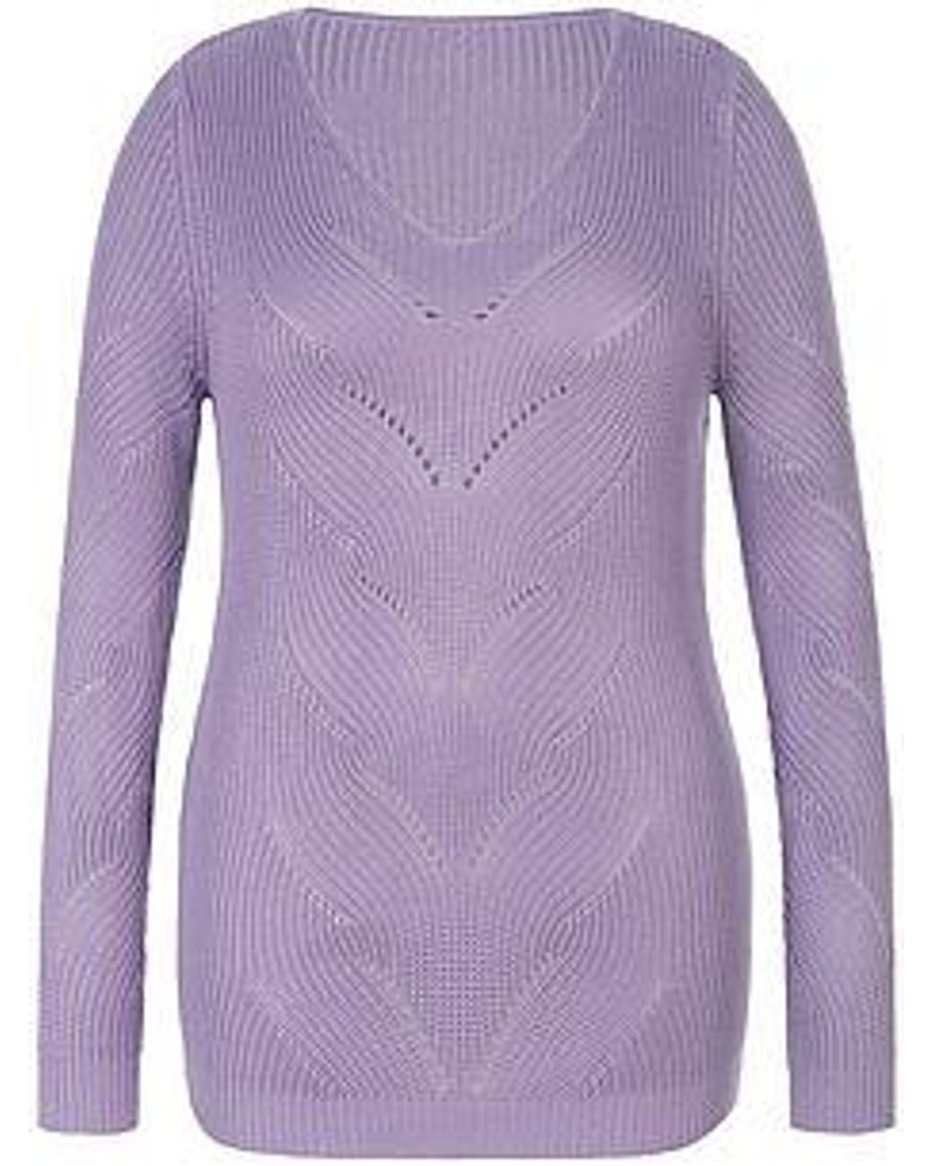 Emilia Lay Purple V-Pullover