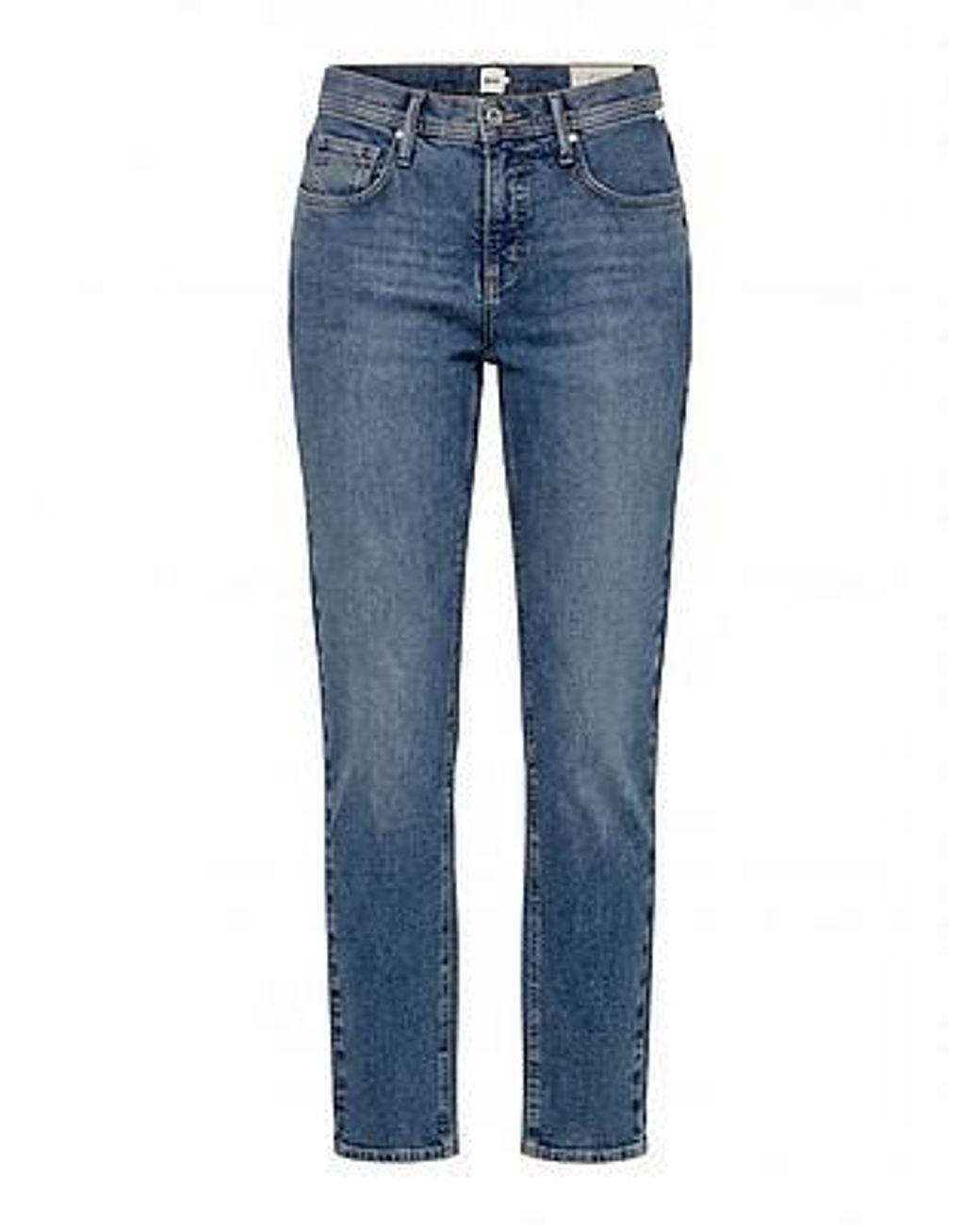 Brax Enkellange Jeans Van in het Blue