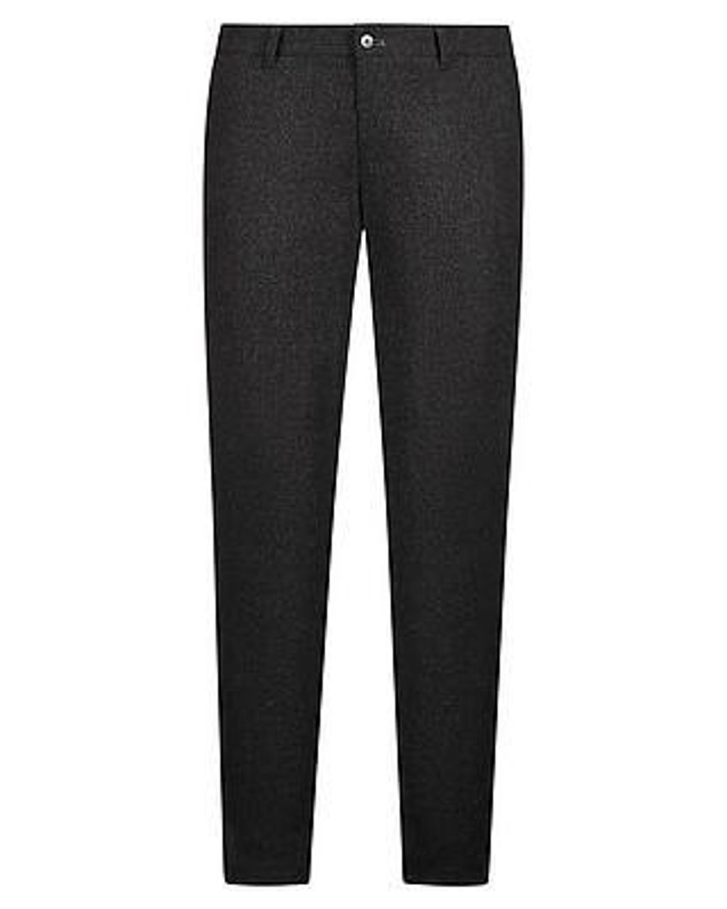 Brax Lange Flatfront-Chino Van in het Black voor heren