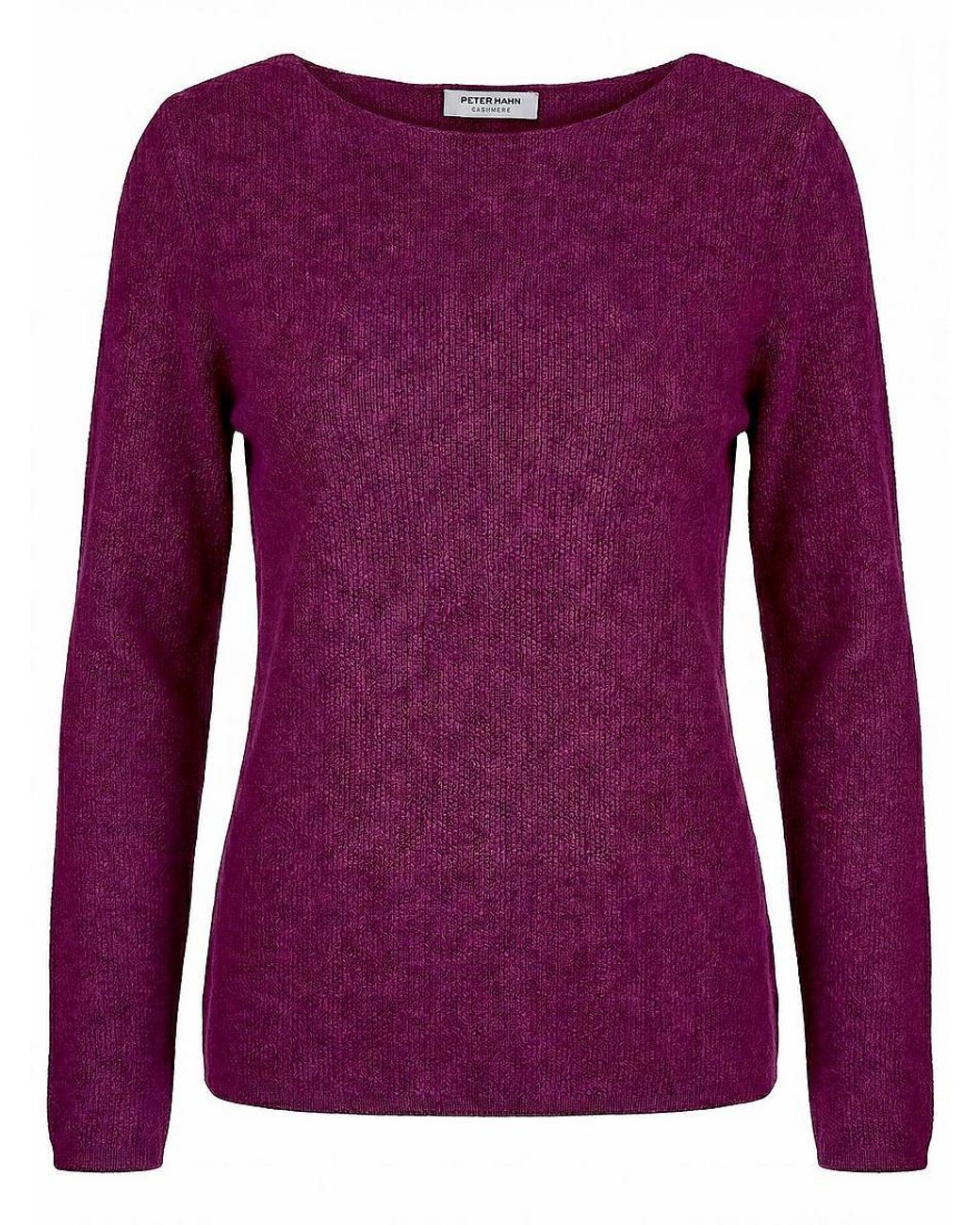 Peter Hahn Purple Pullover Aus Kaschmir