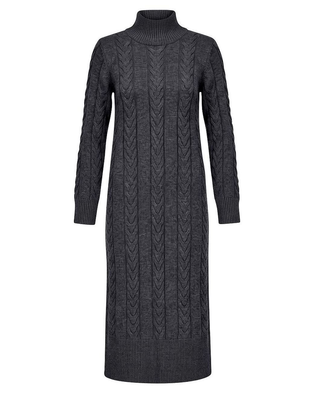 Peter Hahn Black Strickkleid