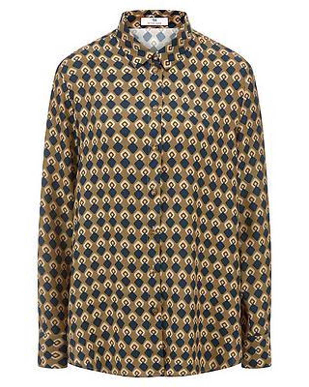 Peter Hahn Lange Blouse Van in het Brown