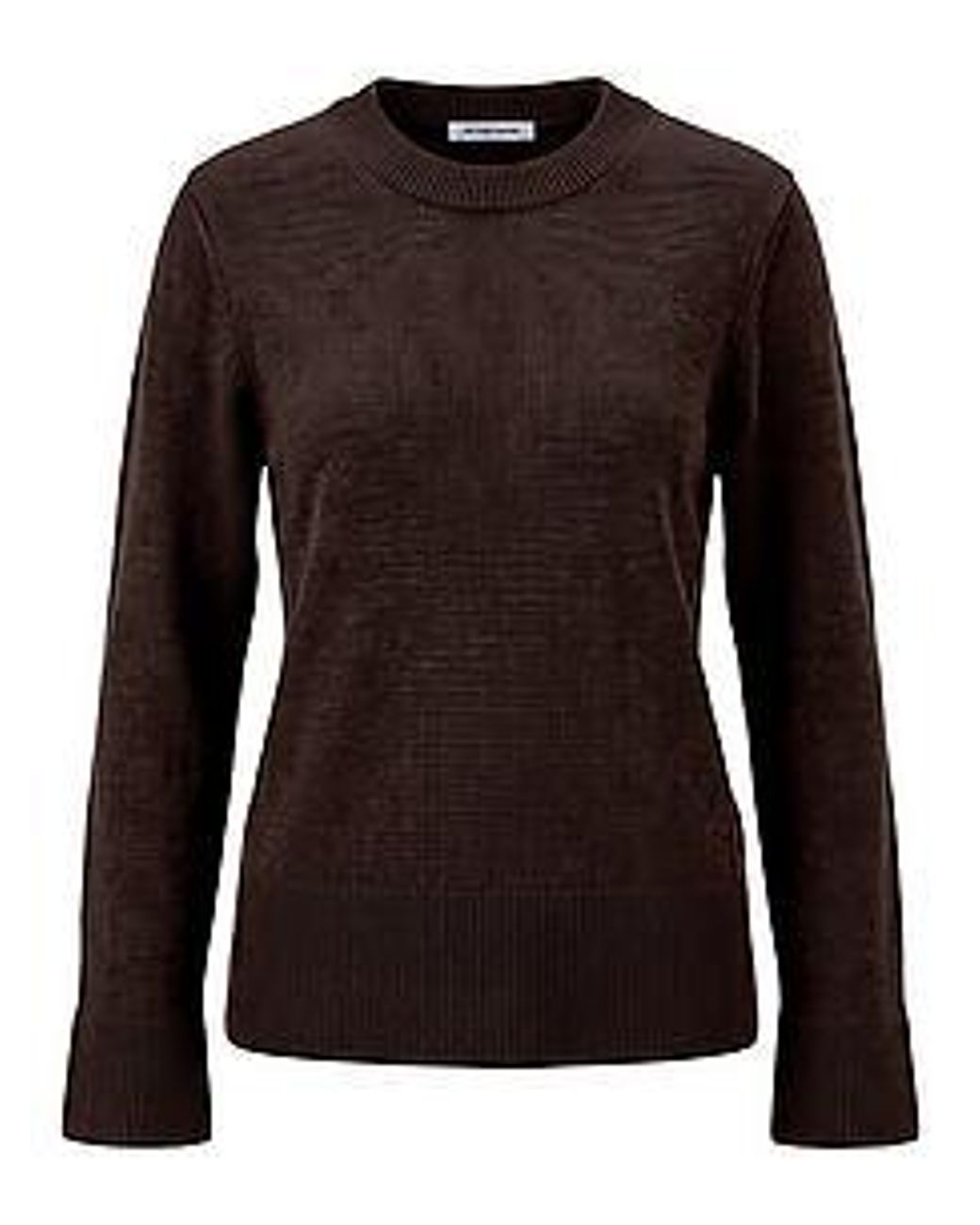 Peter Hahn Black Rundhals-Pullover