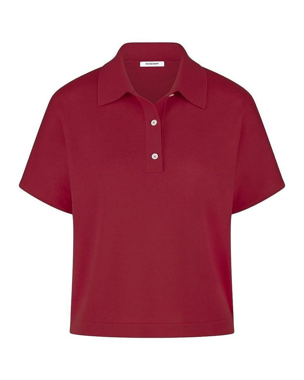 Peter Hahn Red Polo-pullover
