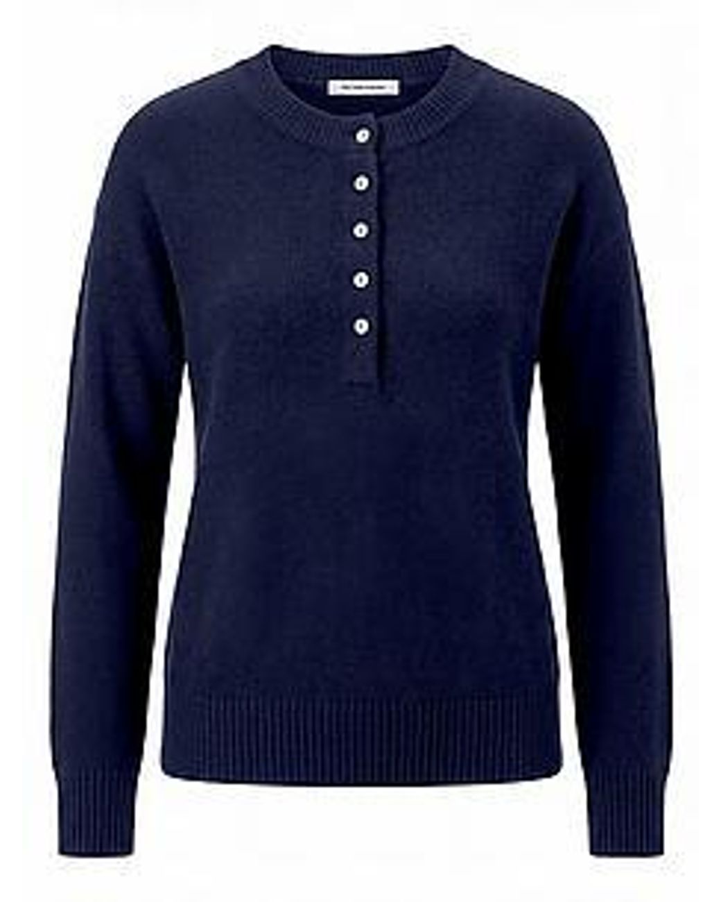 Peter Hahn Blue Rundhals-Pullover