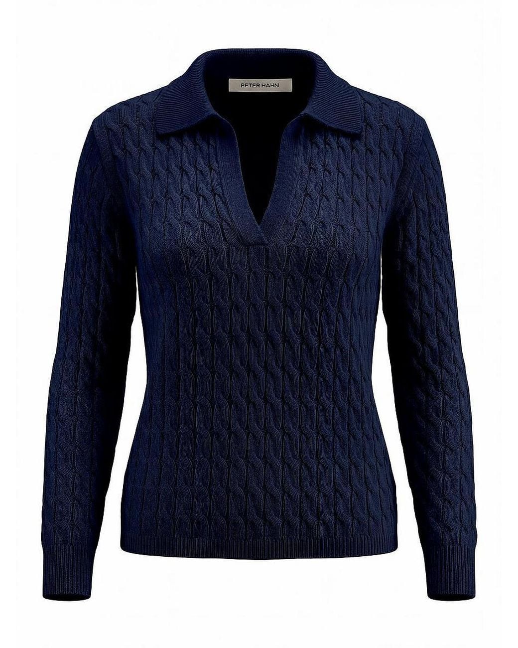 Peter Hahn Blue Polo-Pullover