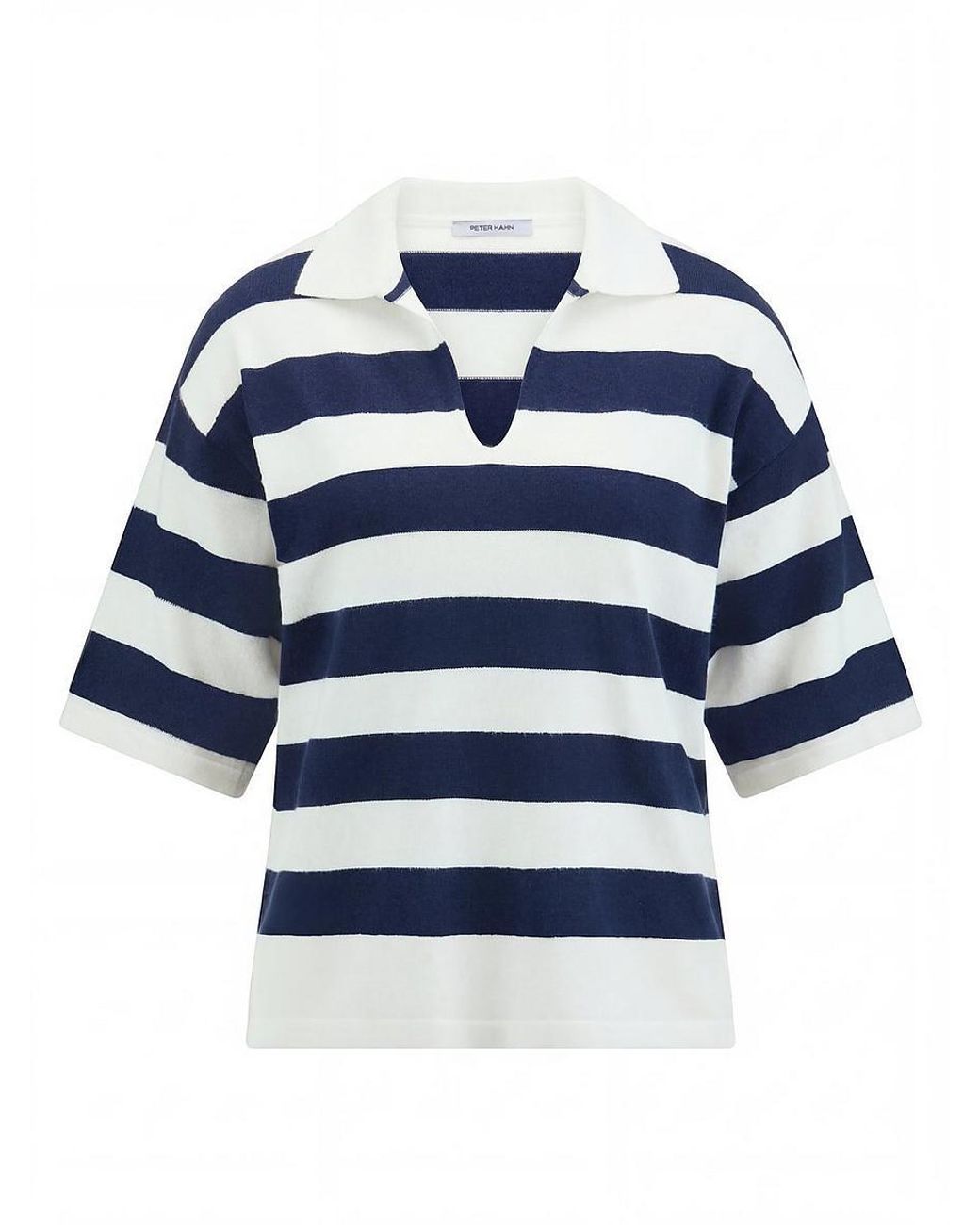 Peter Hahn Blue Polo-Pullover