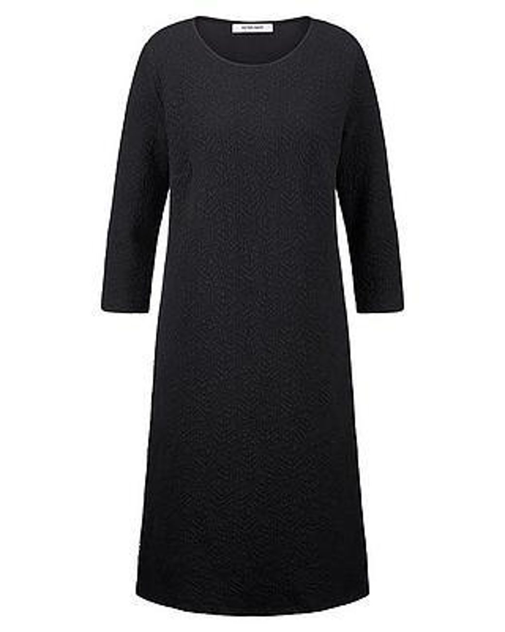 Peter Hahn Jersey Jurk Van in het Black