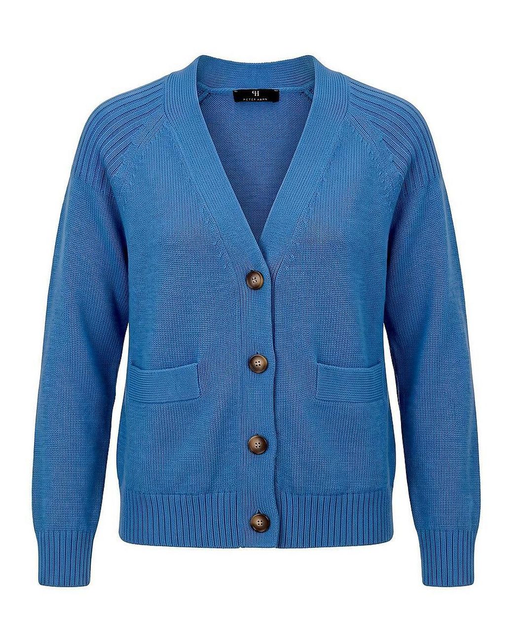 Peter Hahn Blue Strickjacke