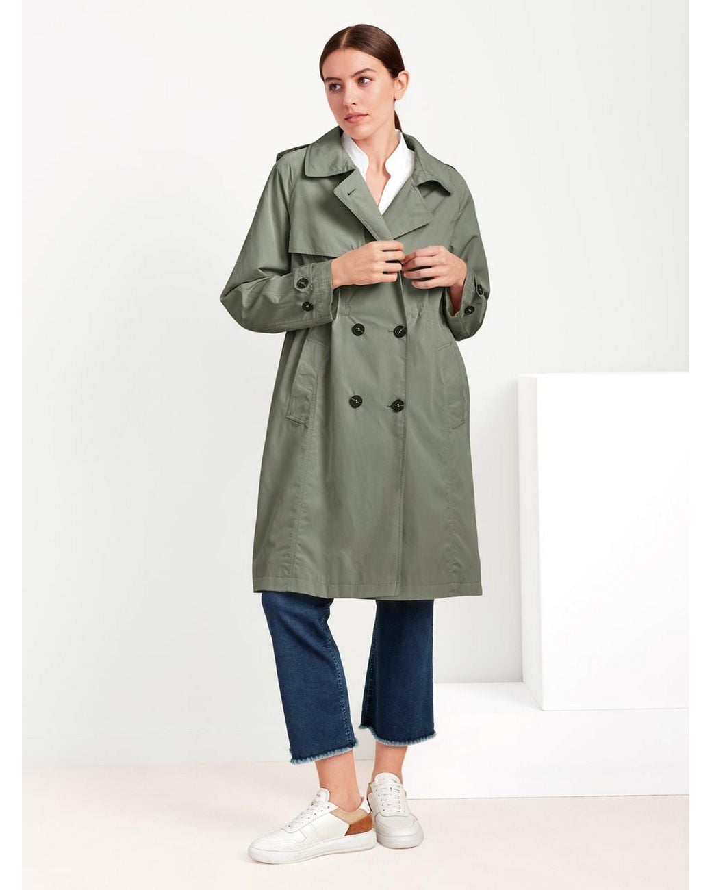 Green Goose Green Trenchcoat