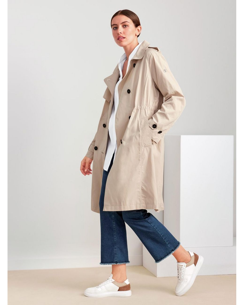 Green Goose Natural Trenchcoat
