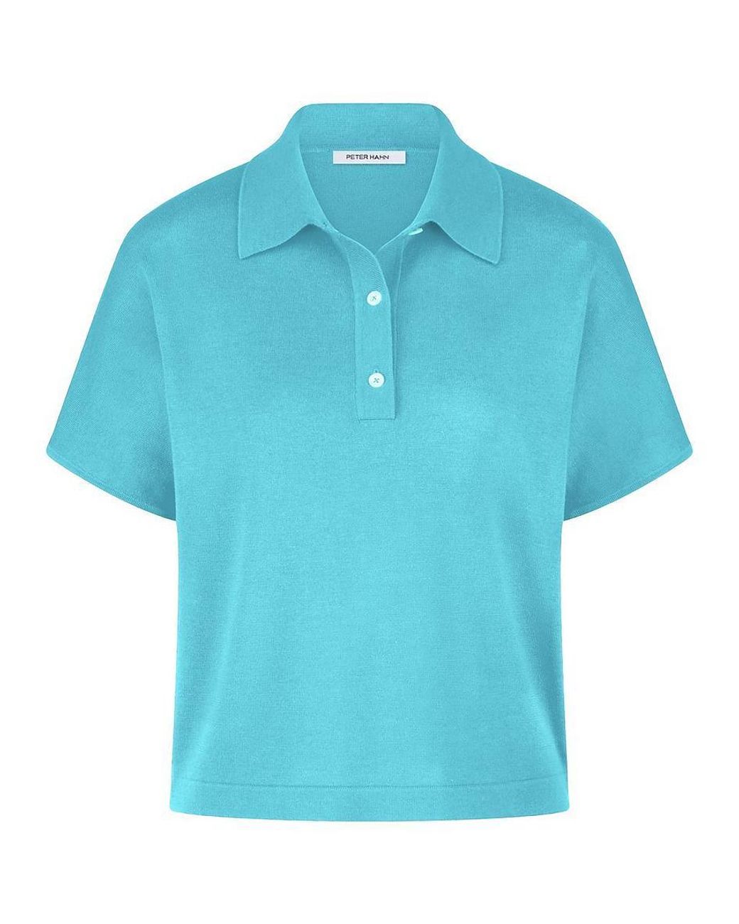 Peter Hahn Blue Polo-Pullover